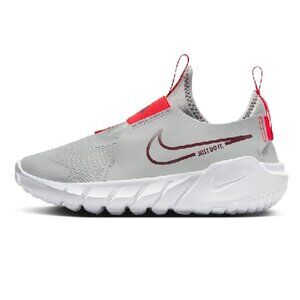 Nike Kids' Flex Runner 2 Running Shoes, Grey/Red, 5M